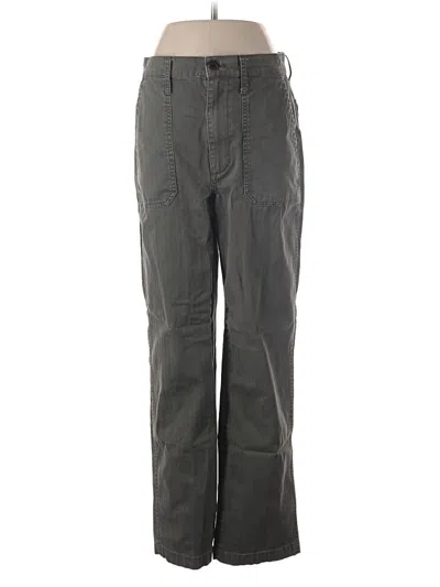 Pre-owned Madewell Cargo Pants In Gray