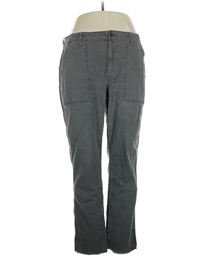 Pre-owned Madewell Cargo Pants In Gray