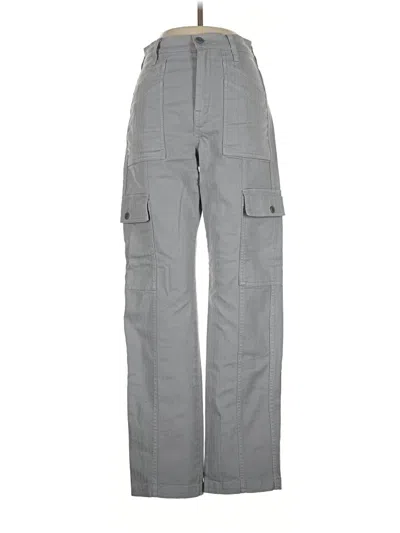 Pre-owned Madewell Cargo Pants In Gray