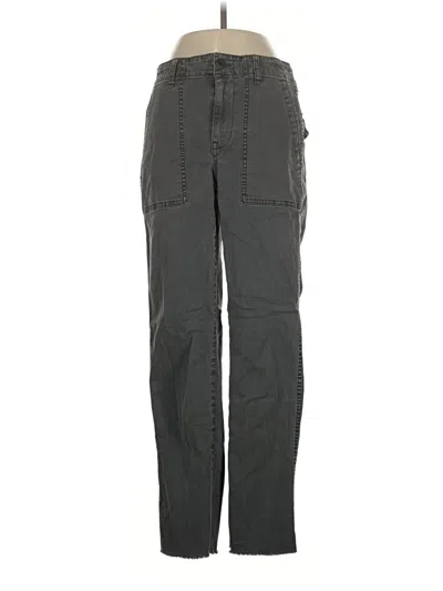 Pre-owned Madewell Cargo Pants In Gray