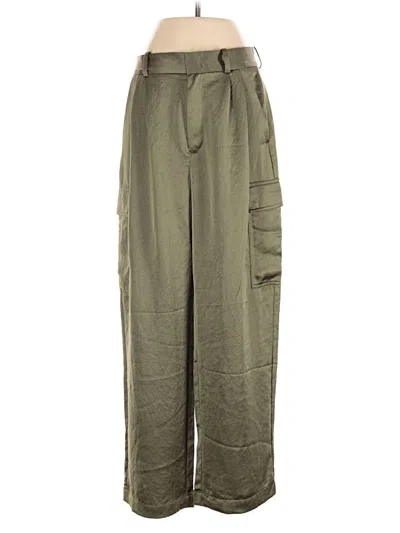Pre-owned Madewell Cargo Pants In Green