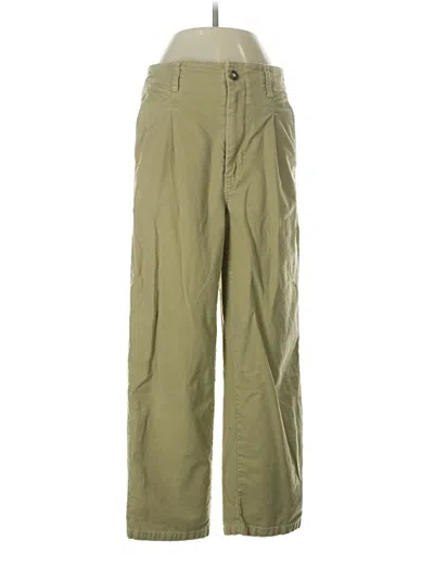 Pre-owned Madewell Cargo Pants In Green