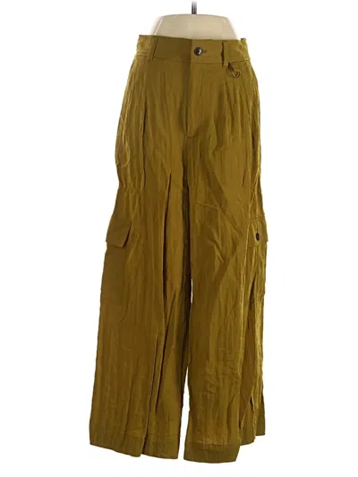 Pre-owned Madewell Cargo Pants In Green