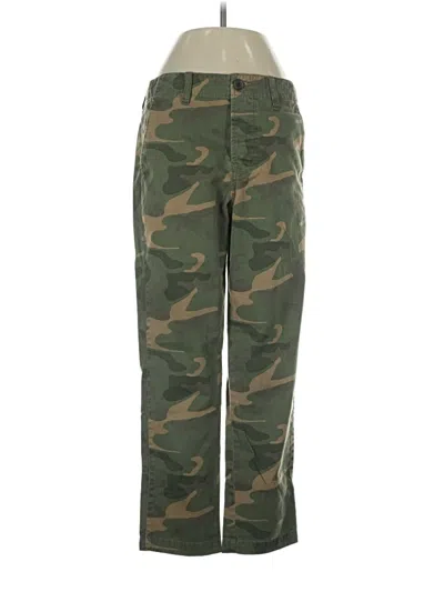 Pre-owned Madewell Cargo Pants In Green