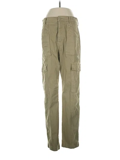 Pre-owned Madewell Cargo Pants In Green