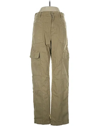 Pre-owned Madewell Cargo Pants In Green