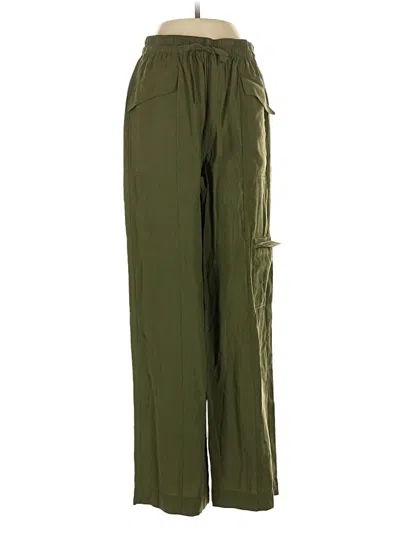 Pre-owned Madewell Cargo Pants In Green
