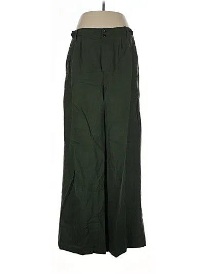 Pre-owned Madewell Cargo Pants In Green