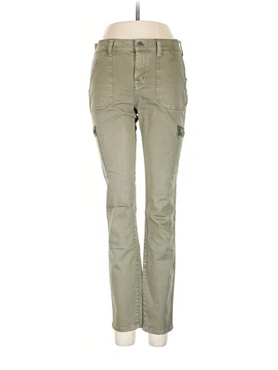 Pre-owned Madewell Cargo Pants In Green