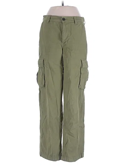 Pre-owned Madewell Cargo Pants In Green