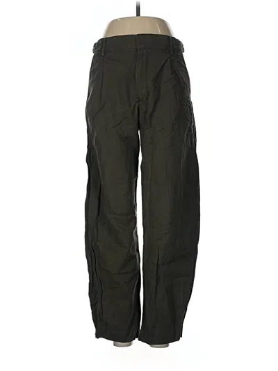 Pre-owned Madewell Cargo Pants In Green