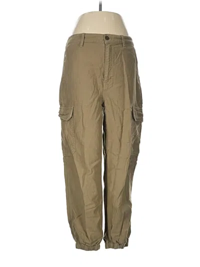 Pre-owned Madewell Cargo Pants In Green