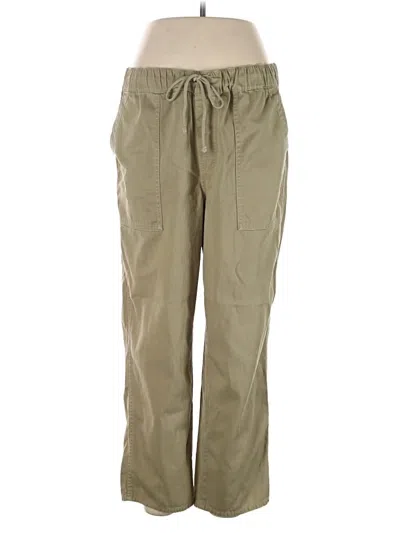 Pre-owned Madewell Cargo Pants In Green