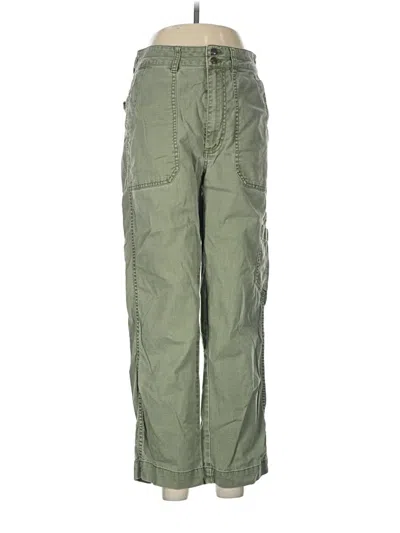 Pre-owned Madewell Cargo Pants In Green