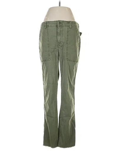 Pre-owned Madewell Cargo Pants In Green