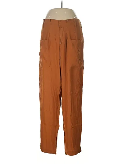 Pre-owned Madewell Cargo Pants In Orange