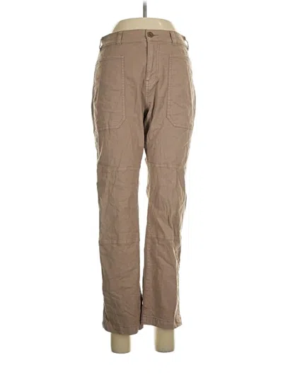 Pre-owned Madewell Cargo Pants In Tan