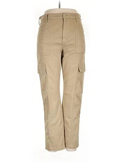 Pre-owned Madewell Cargo Pants In Tan