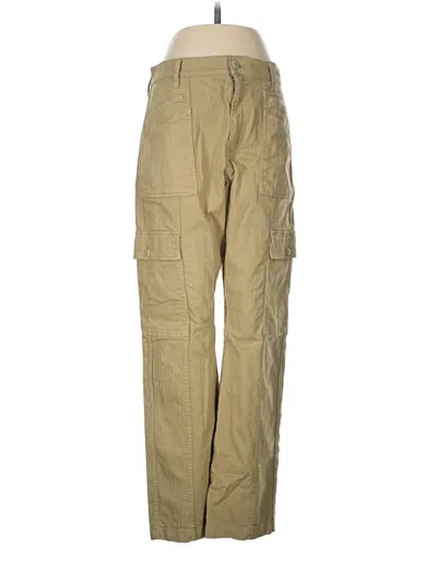 Pre-owned Madewell Cargo Pants In Tan