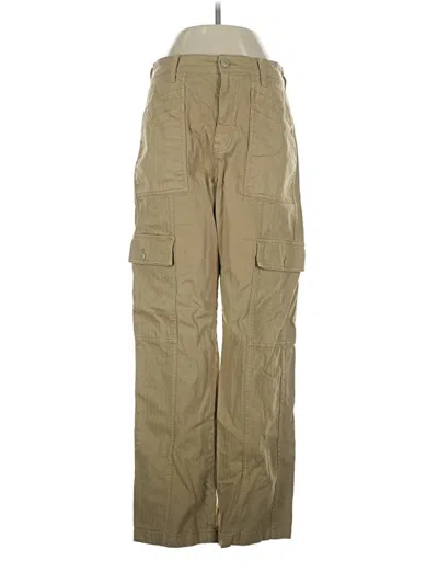 Pre-owned Madewell Cargo Pants In Tan