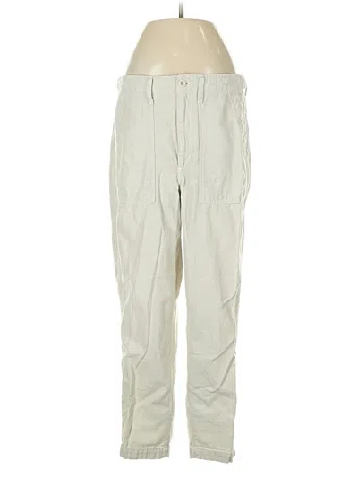 Pre-owned Madewell Cargo Pants In White