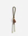 Madewell Carved Pear Bag Charm