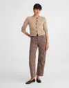 Madewell Cashmere Button-front Cardigan Sweater In Neutral