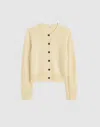 Madewell Cashmere Button-front Cardigan Sweater In Neutral