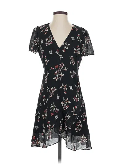 Pre-owned Madewell Casual Dress In Black