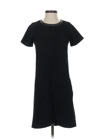 Pre-owned Madewell Casual Dress In Black