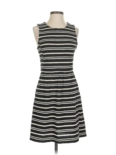 Pre-owned Madewell Casual Dress In Black