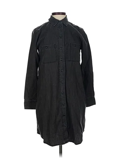 Pre-owned Madewell Casual Dress In Black