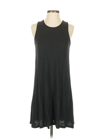 Pre-owned Madewell Casual Dress In Black