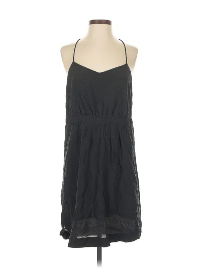 Pre-owned Madewell Casual Dress In Black