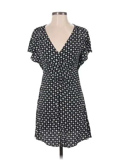 Pre-owned Madewell Casual Dress In Black