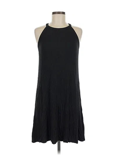 Pre-owned Madewell Casual Dress In Black