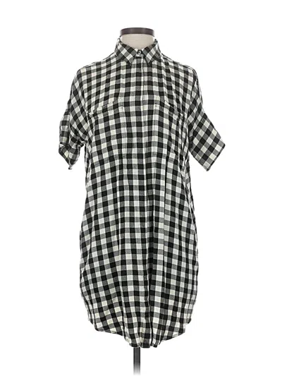 Pre-owned Madewell Casual Dress In Black