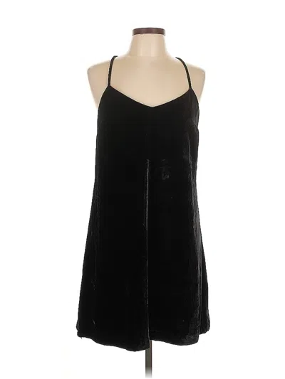 Pre-owned Madewell Casual Dress In Black