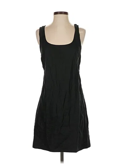 Pre-owned Madewell Casual Dress In Black