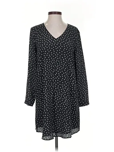 Pre-owned Madewell Casual Dress In Black