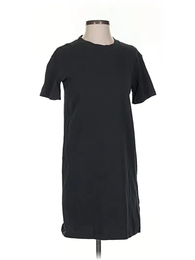 Pre-owned Madewell Casual Dress In Black
