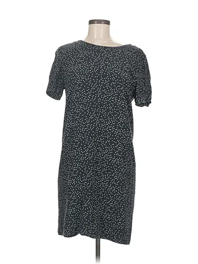 Pre-owned Madewell Casual Dress In Black