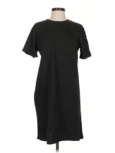Pre-owned Madewell Casual Dress In Black