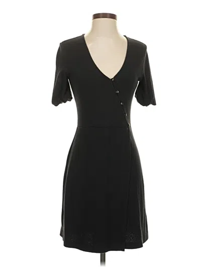Pre-owned Madewell Casual Dress In Black
