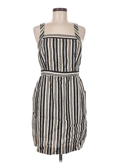 Pre-owned Madewell Casual Dress In Black