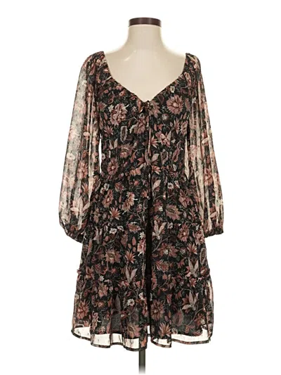 Pre-owned Madewell Casual Dress In Black