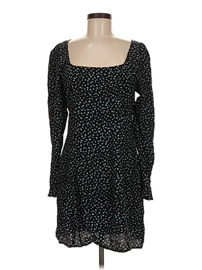 Pre-owned Madewell Casual Dress In Black