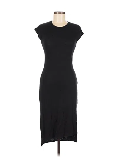 Pre-owned Madewell Casual Dress In Black