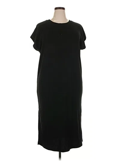 Pre-owned Madewell Casual Dress In Black