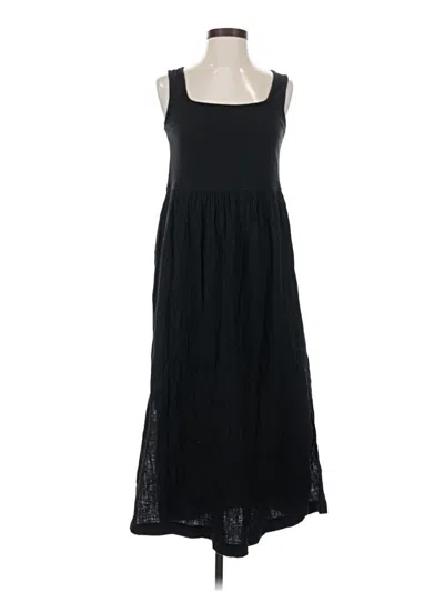 Pre-owned Madewell Casual Dress In Black